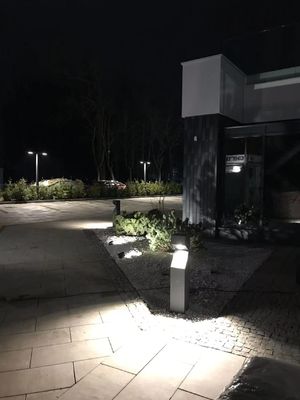 Yüksek verimlilikli COB LED Bollard Işıkları, Dışarıda Alüminyum Çim Yolu Işıkları