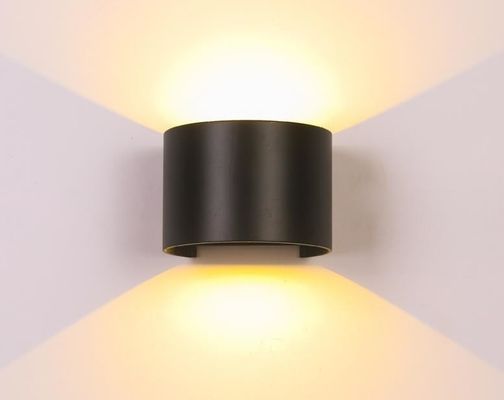 Alüminyum Su geçirmez Dış LED Duvar Montajlı Işıklar IP65 Duvar Patio Bahçesi İçin