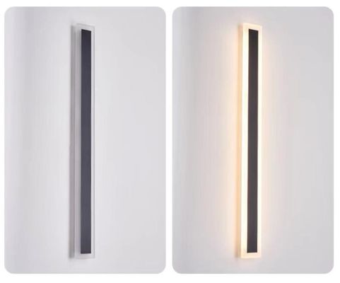 Suya dayanıklı IP65 LED Dış Duvar Işıkları Çim bahçesi için 3500K Güneş şarjı