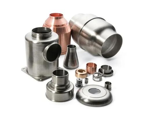 Dikişsiz kaynaklı metal dönme parçaları hafif yedek parçalar için özel metal plaka