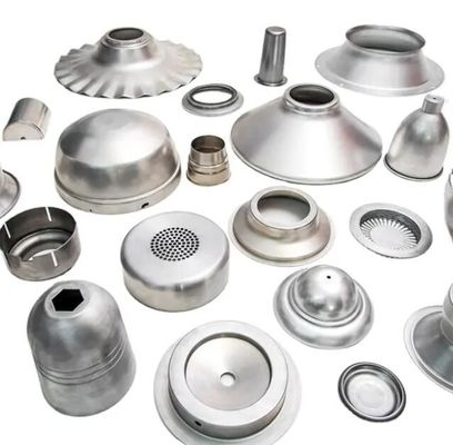 Dikişsiz kaynaklı metal dönme parçaları hafif yedek parçalar için özel metal plaka