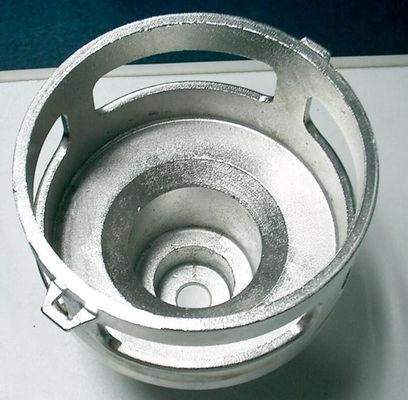 Led sokak lambası için kum püskürtülmüş anodize paslanmaz çelik döküm bileşenleri